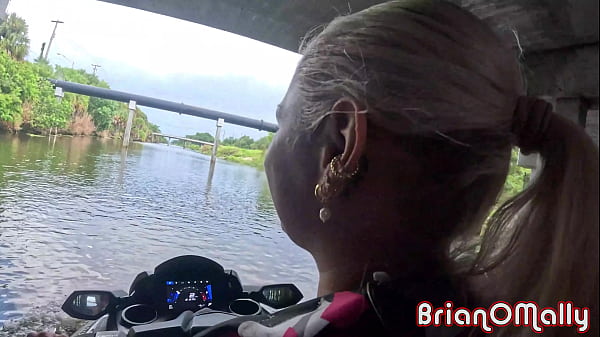 Fucking Hot Blonde Teen Harley King on a Jet Ski