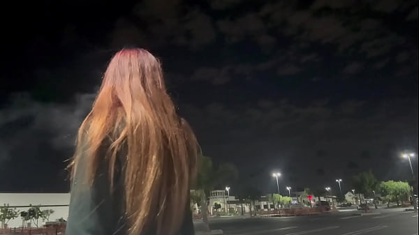 Italian Milf Artemisia Love Outdoor Smoking Fetish Late at night in Los Angeles Long hair Fetish