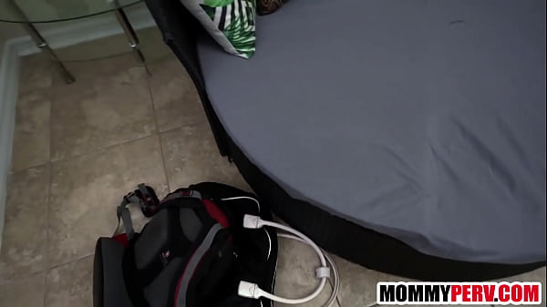 Step mom taking care of my long cock