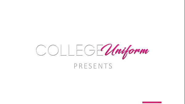 Alexia Teases In Her Sexy School Uniform Before Stripping Naked!