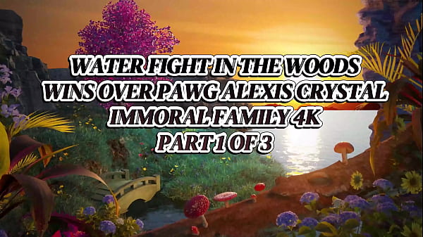 Alexis Crystal’s Huge Czech Tits Exposed In Horny Woodland Chase!