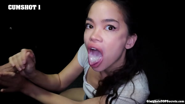 GloryholeTOPsecrets.com –  Fuck yeah Angelina, 10 cumshots is HUGE!