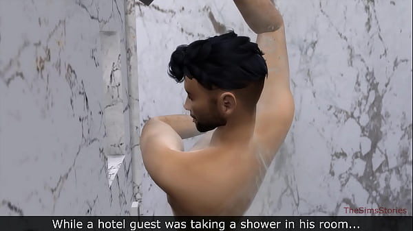 Husband cheated on his wife in a hotel with a maid hentai