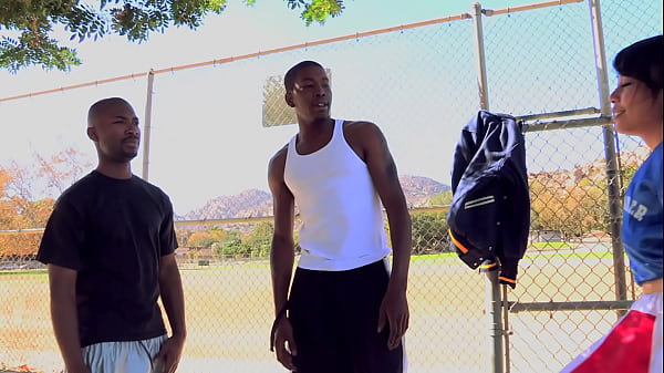 May Lee Takes Two Big Black Cocks