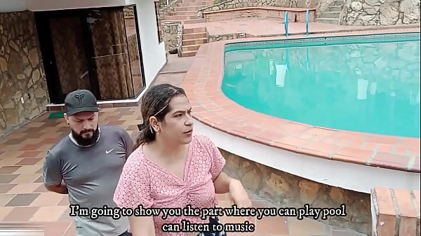 Que rica mamada de verga y sentones de mi madrastra atina de gran culo