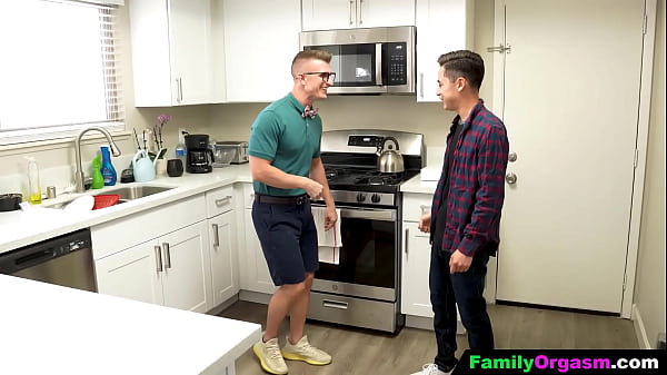 FamilyOrgasm – Teen Takes Anatomy Lessons from her Brother and his Friend