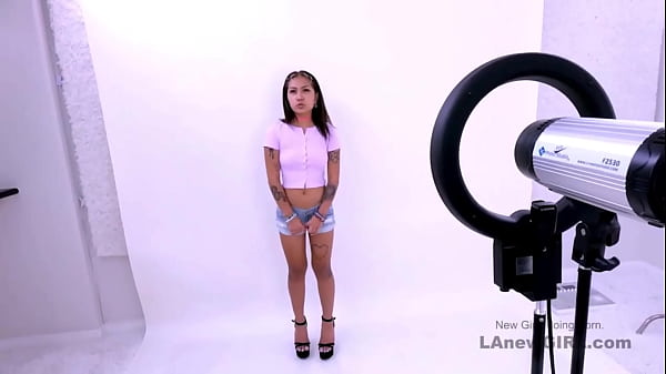 Fresh-faced asian model gets fucked in a modeling audition