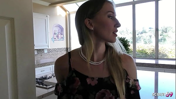 Frustrated small tits fit Wife seduce to Hard Cheating Fuck with Rimjob when her husband is away