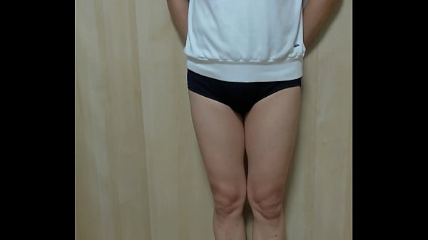 妄装 とあるスクールガールのブルマ、体操服、透け透け下着、スクール水着でアナル遊び