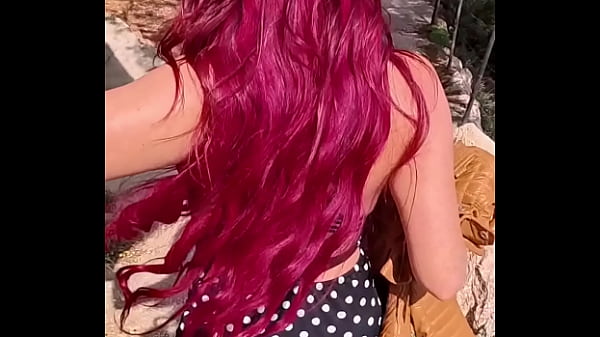 British Redhead’s RISKY Beach Blowjob Fuels WILD Doggy & Cum in Mouth!