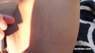 Ersties: Sexy Amateur Lesbians Have Hot Sex Outdoors With Toys