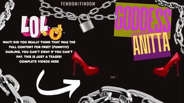 Fishnet legs tease and JOI