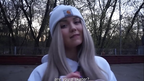 Met a hot teen on the street and fucked her good! Blowjob and hot sex