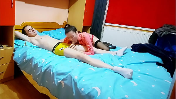 Passionate sex before bed