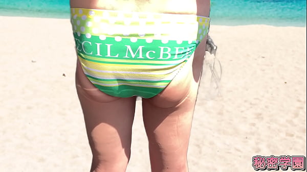 I put an anal vibrator in my swimsuit I’m a pervert who masturbates SecretGakuen