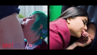 Kitty vs Echo- Who Will Win The Blowjob Race