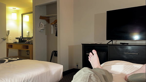 My Naughty Stepmom Candice Cum Gave her stepson a Quick BJ