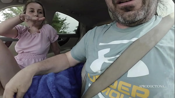 18 Yo Squirting in my Car AND Pissing on my Face PART II