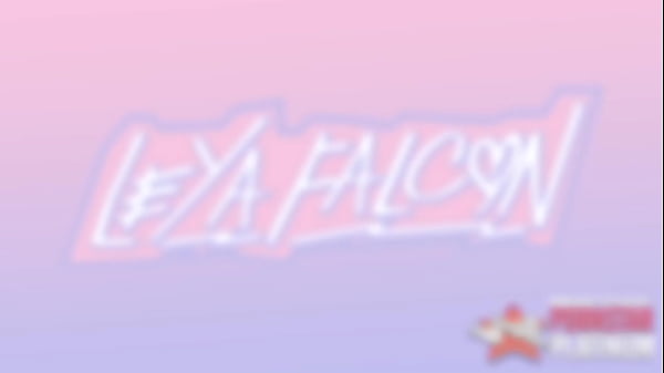 A Huge Cock Fucks Blonde Leya Falcon’s Pink Holes Bareback!