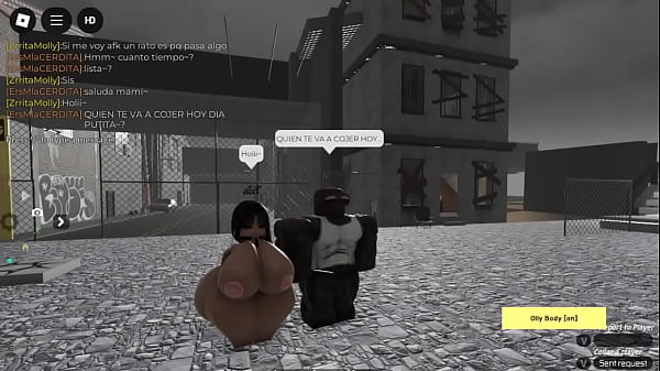 MORENA ES COJIDA EN LA PLAYA POR NEGRO VERGON I ROBLOX