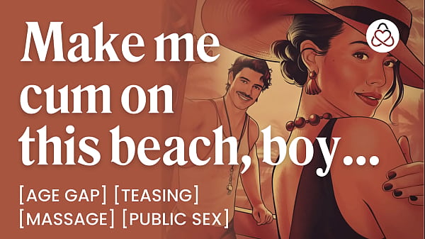 Hot MILF Fucked by a Lifeguard on a Beach – Public Sex & Teasing – ASMR Audio Porn – Erotic Audio Roleplay for Women