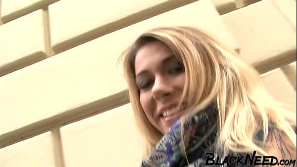 Interracial Gangbang With A Horny Model