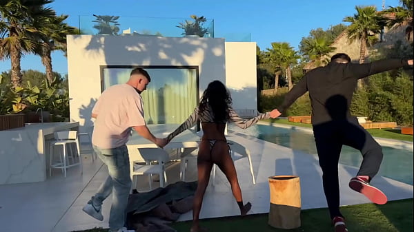 We Double Penetrate Vaginally a Black Whore – Suraya Ndia