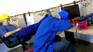 Ginger Hell Squirts During A Double Penetration Fuck Fest