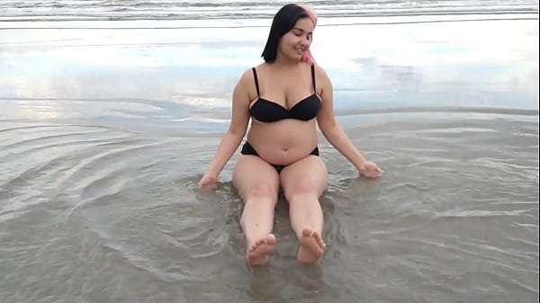 MINHA BELLE BELINHA COVER NOVINHA NINFETINHA GRAVIDA SEDUZINDO TODOS NA PRAIA